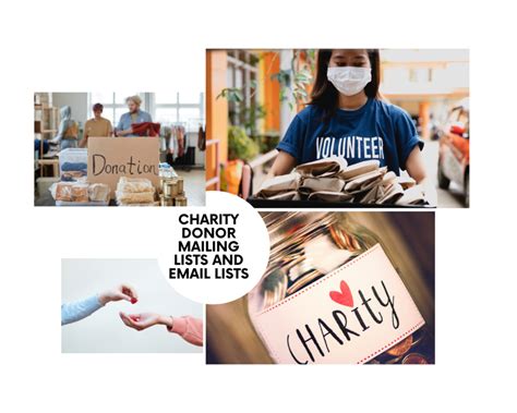 Charity Donor Email List .
